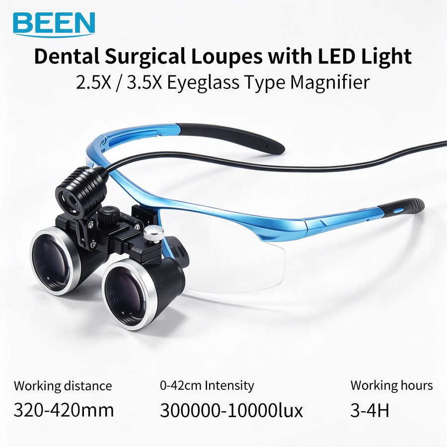 Medical Laboratories - แว่นขยายทางการแพทย์สำหรับทันตกรรม ขนาด 2.5x420 มม. แว่นขยายสำหรับห้องปฏิบัติการทันตกรรม แว่นขยายสำหรับทันตแพทย์
