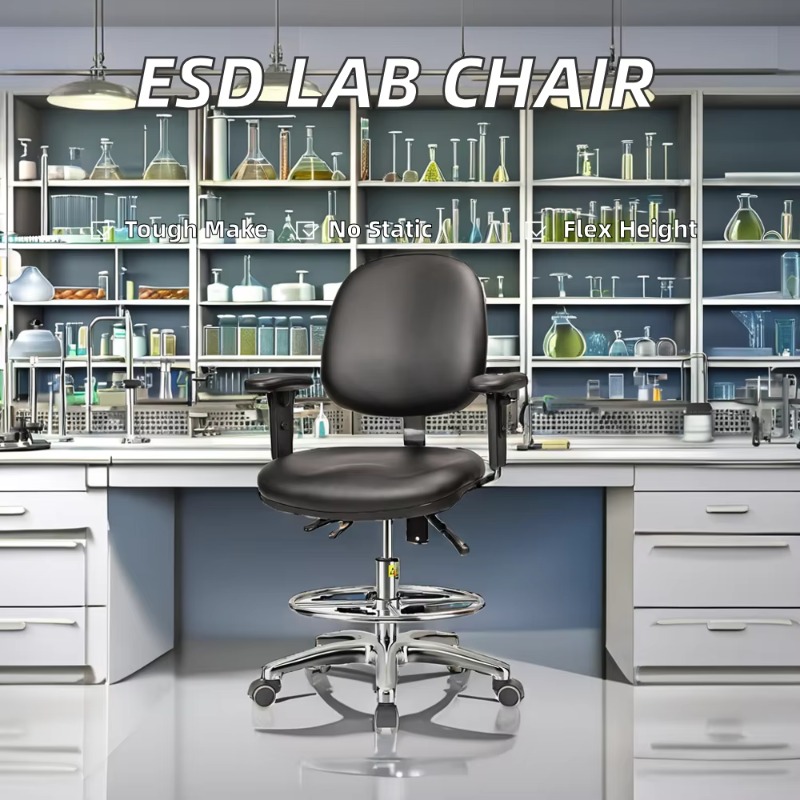เก้าอี้แพทย์ปรับระดับได้ ทนทาน - Medical Lab Chair บทวิจารณ์และราคา