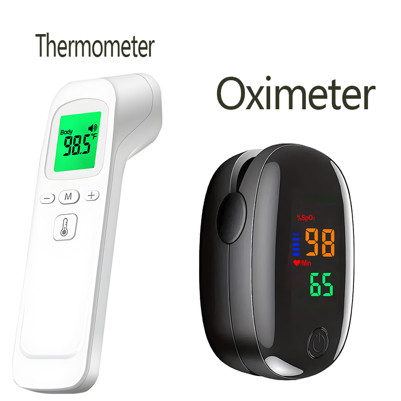 เครื่องวัดอุณหภูมิหน้าผากแบบอิ - Pulse Oximeter บทวิจารณ์และราคา