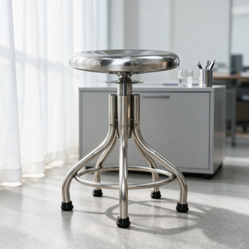 เก้าอี้สตูลทรงกลมหมุนได้ ทำจาก - Medical Lab Chair บทวิจารณ์และราคา