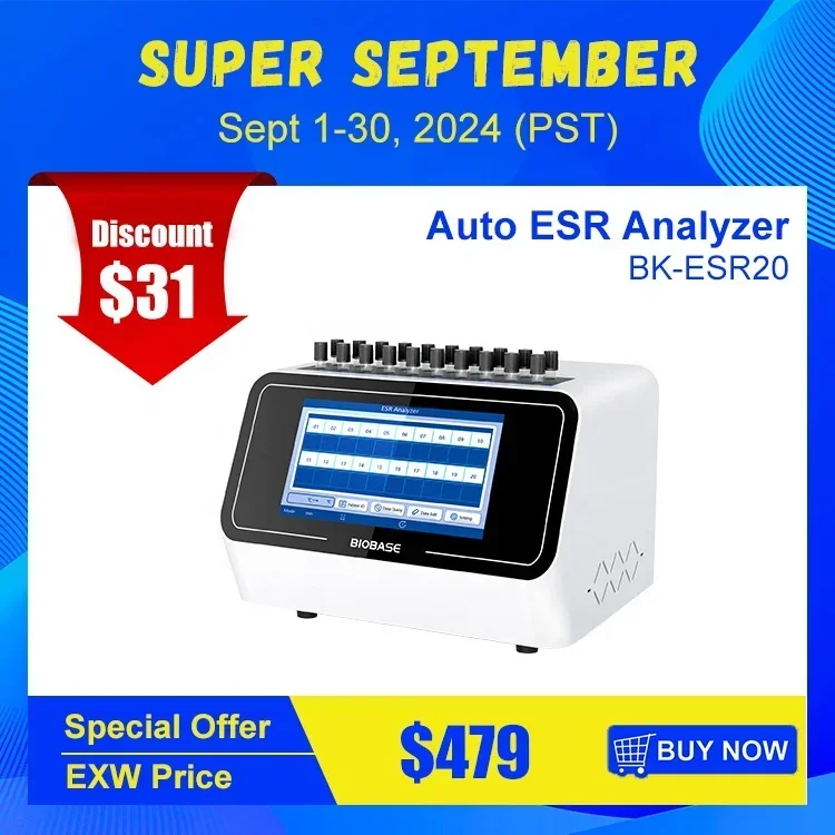 เครื่องวิเคราะห์ ESR อัตโนมัติ - Medical Lab Instruments บทวิจารณ์และราคา