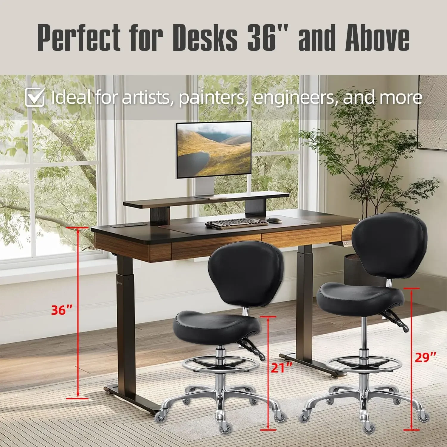 เก้าอี้เขียนแบบปรับระดับได้ เก - Medical Lab Chair บทวิจารณ์และราคา