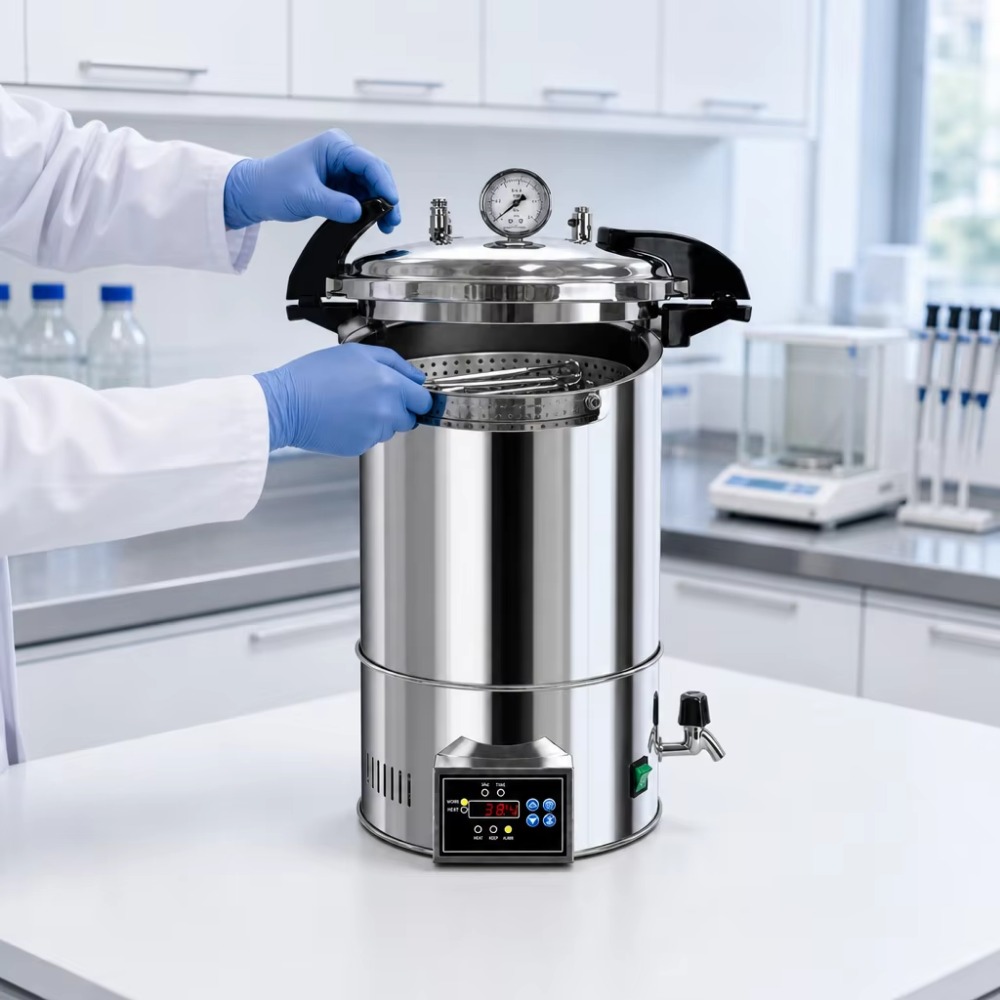 เครื่องนึ่งฆ่าเชื้อด้วยไอน้ำแบ - Medical Laboratories บทวิจารณ์และราคา