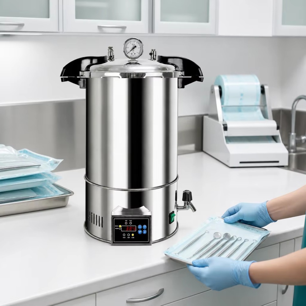 เครื่องนึ่งฆ่าเชื้อด้วยไอน้ำแบ - Medical Laboratories บทวิจารณ์และราคา